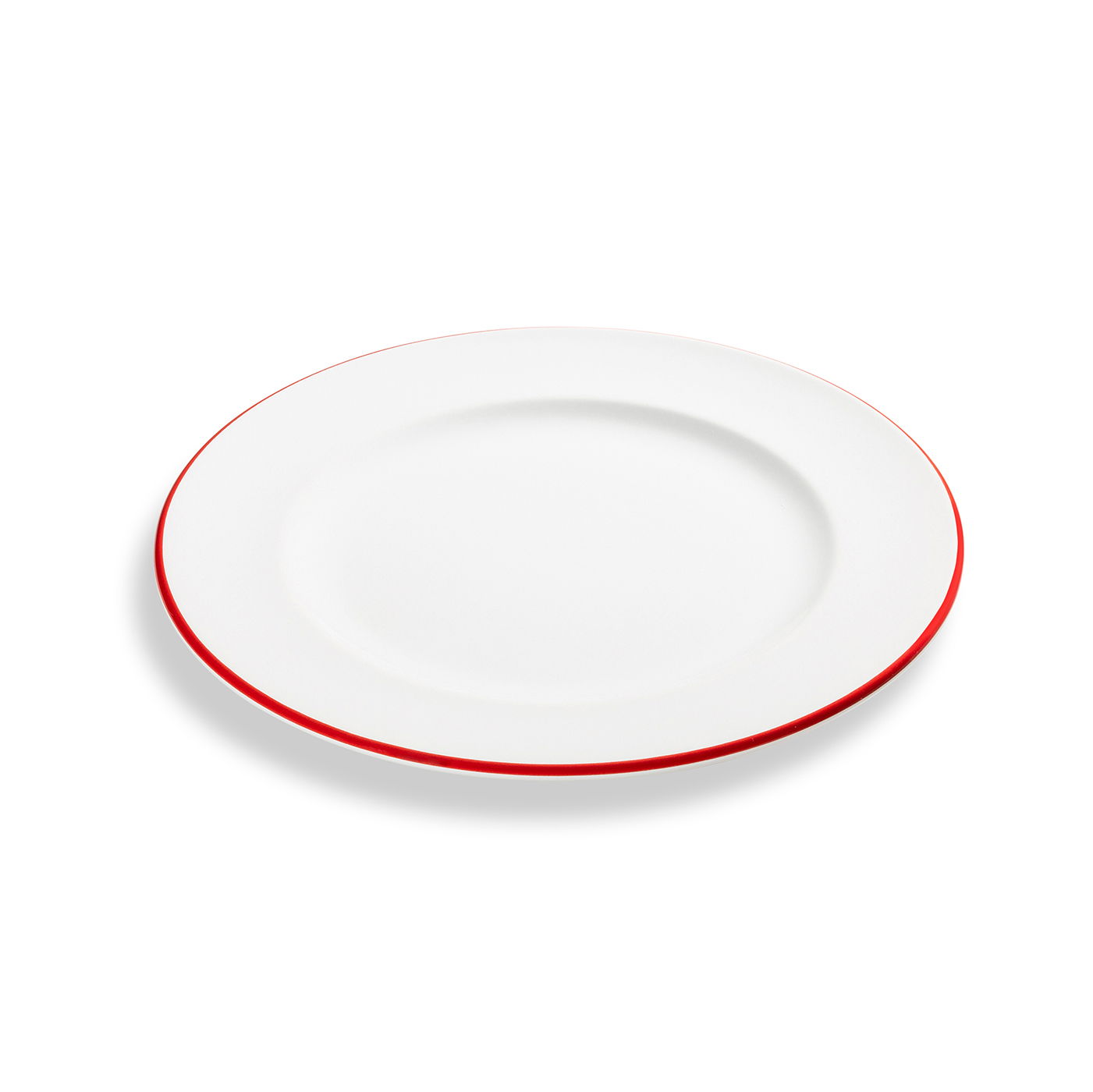 Rim Ruby Red, Dessert Plate (Ø 22Cm)